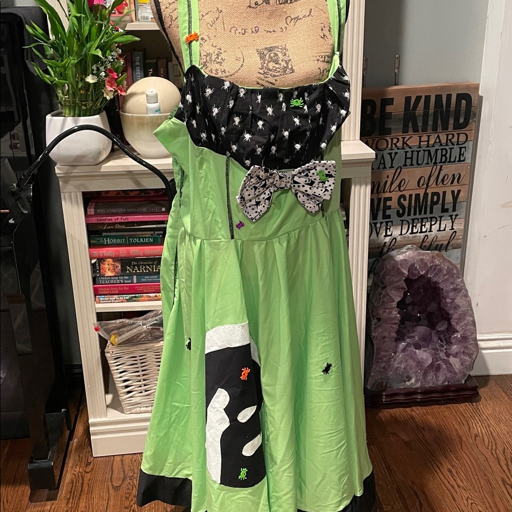 Oogie Boogie Nightmare Before Christmas Custom made dress from Etsy!
